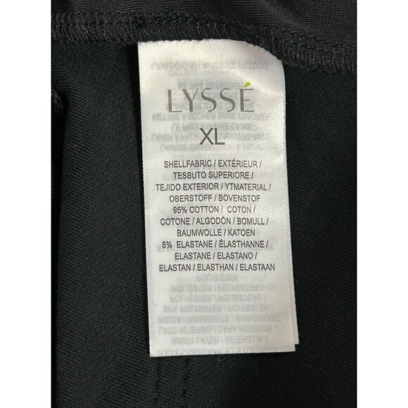 Lyssé Metallic Coated Baby Boot Knit Denim in Metallic Cocoa - Sz XL - NWT - Picture 12 of 13